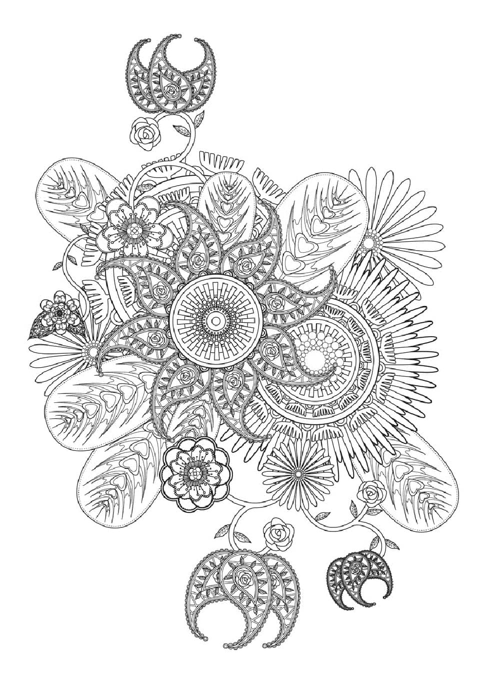 Mandalas Abstraits 117